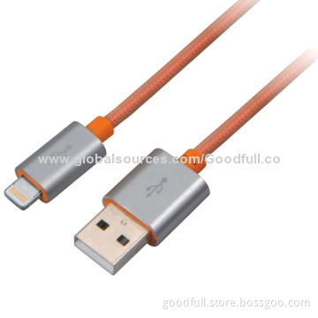Braided Rope Wire Data Charging Cables for Lightning Connector